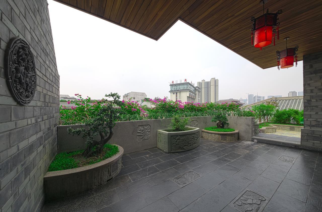Han Dynasty Boutique Hotel Chengdu Exterior foto
