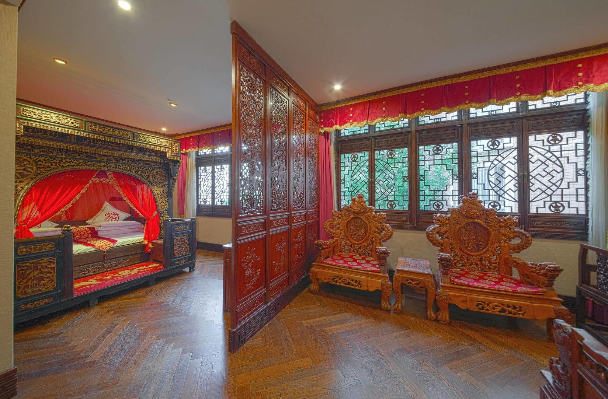 Han Dynasty Boutique Hotel Chengdu Exterior foto