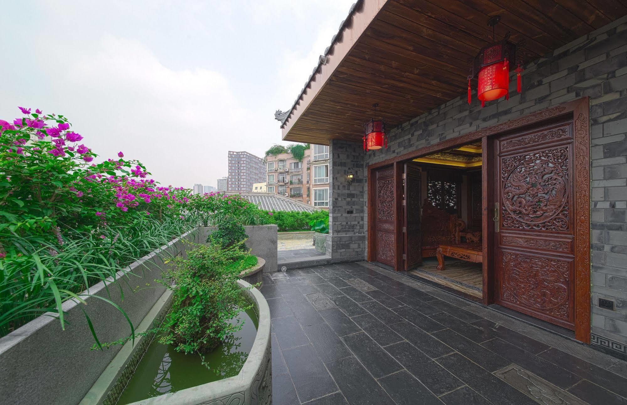 Han Dynasty Boutique Hotel Chengdu Exterior foto