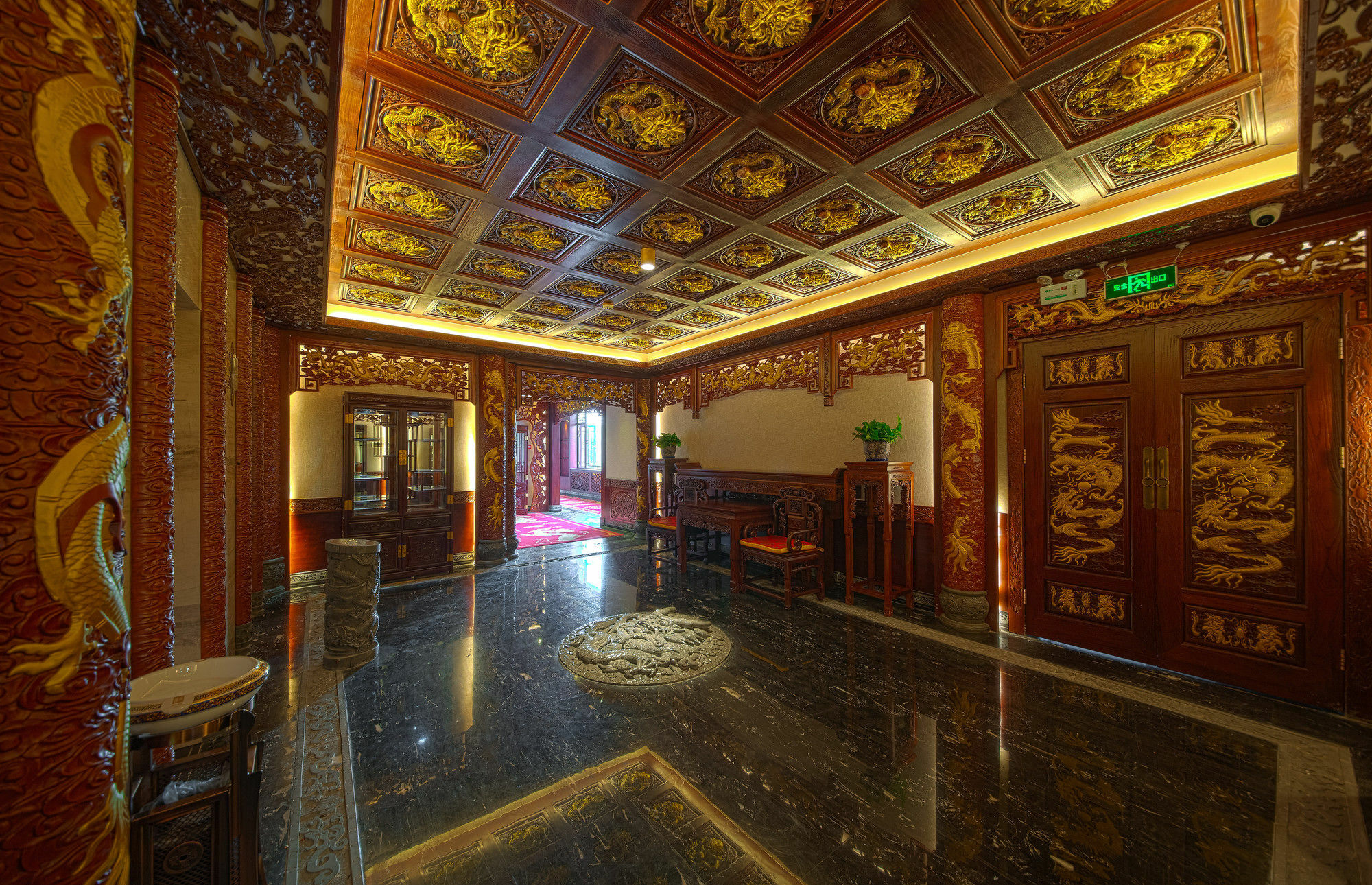 Han Dynasty Boutique Hotel Chengdu Exterior foto